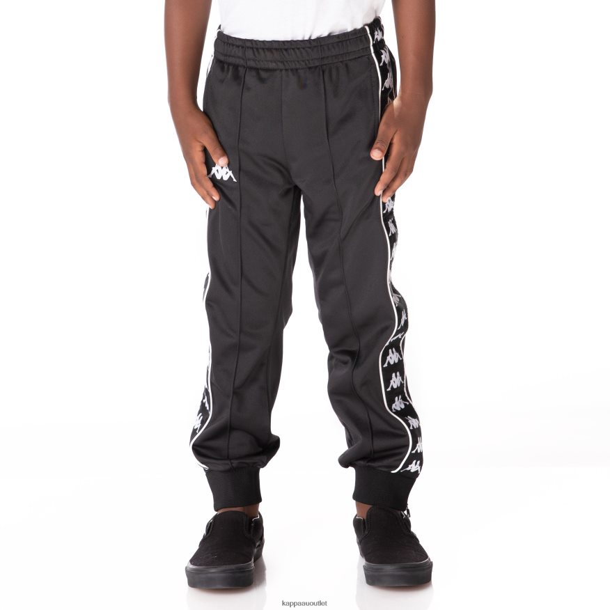 Kappa Kids Kids 222 Banda Rastoriazz Trackpants Black Smoke R0HPN8461