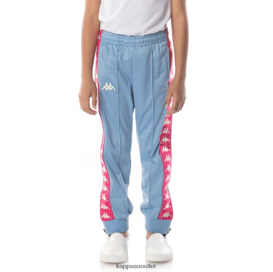 Kappa Kids Kids 222 Banda Rastoriazz Trackpants Light Blue Pink R0HPN8465