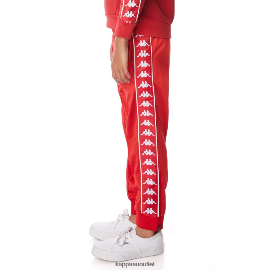 Kappa Kids Kids 222 Banda Rastoriazz Trackpants Red White R0HPN8460
