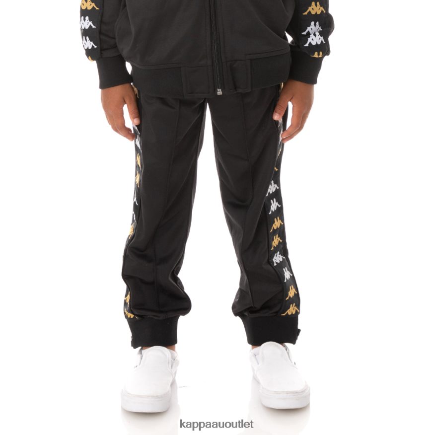 Kappa Kids Kids 222 Banda Rastoriazzin Trackpants Black Smoke R0HPN8488