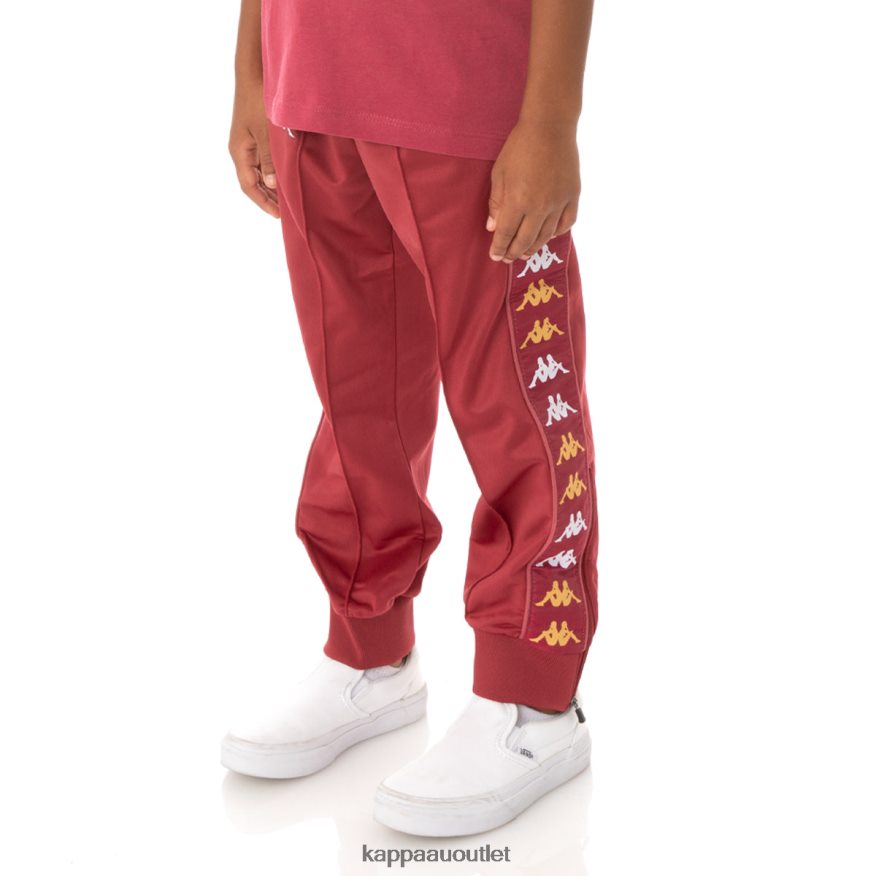 Kappa Kids Kids 222 Banda Rastoriazzin Trackpants Burgundy R0HPN8487