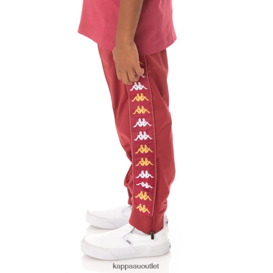 Kappa Kids Kids 222 Banda Rastoriazzin Trackpants Burgundy R0HPN8487