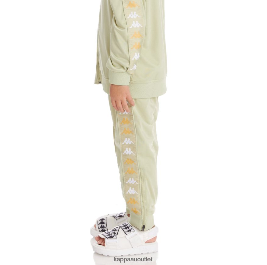 Kappa Kids Kids 222 Banda Rastoriazzin Trackpants Green Sage R0HPN8481