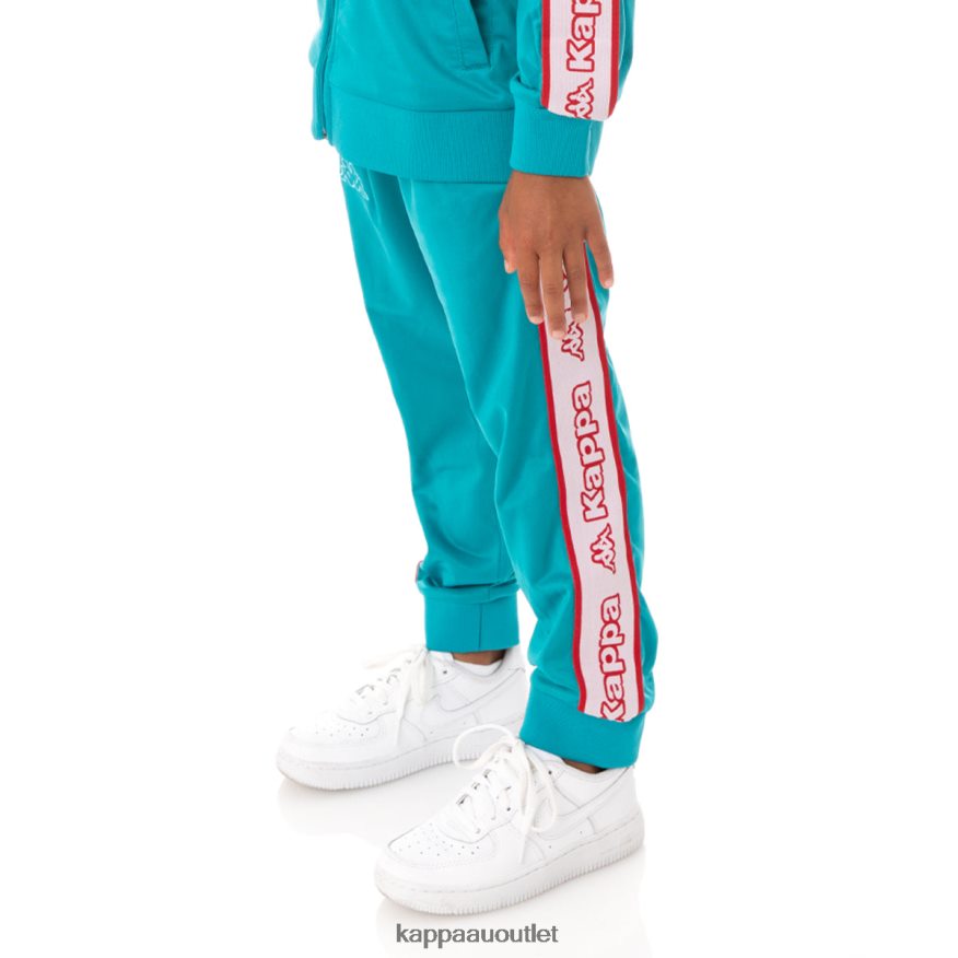 Kappa Kids Kids Logo Tape Alic 2 Trackpants Peacock R0HPN8492