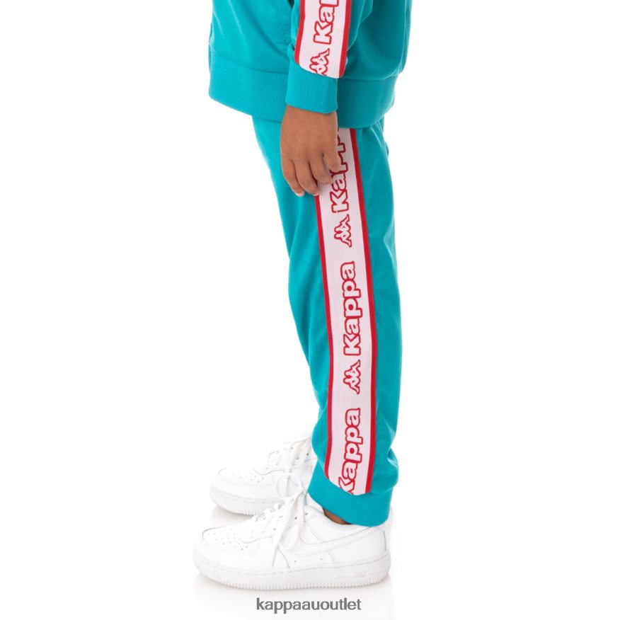 Kappa Kids Kids Logo Tape Alic 2 Trackpants Peacock R0HPN8492