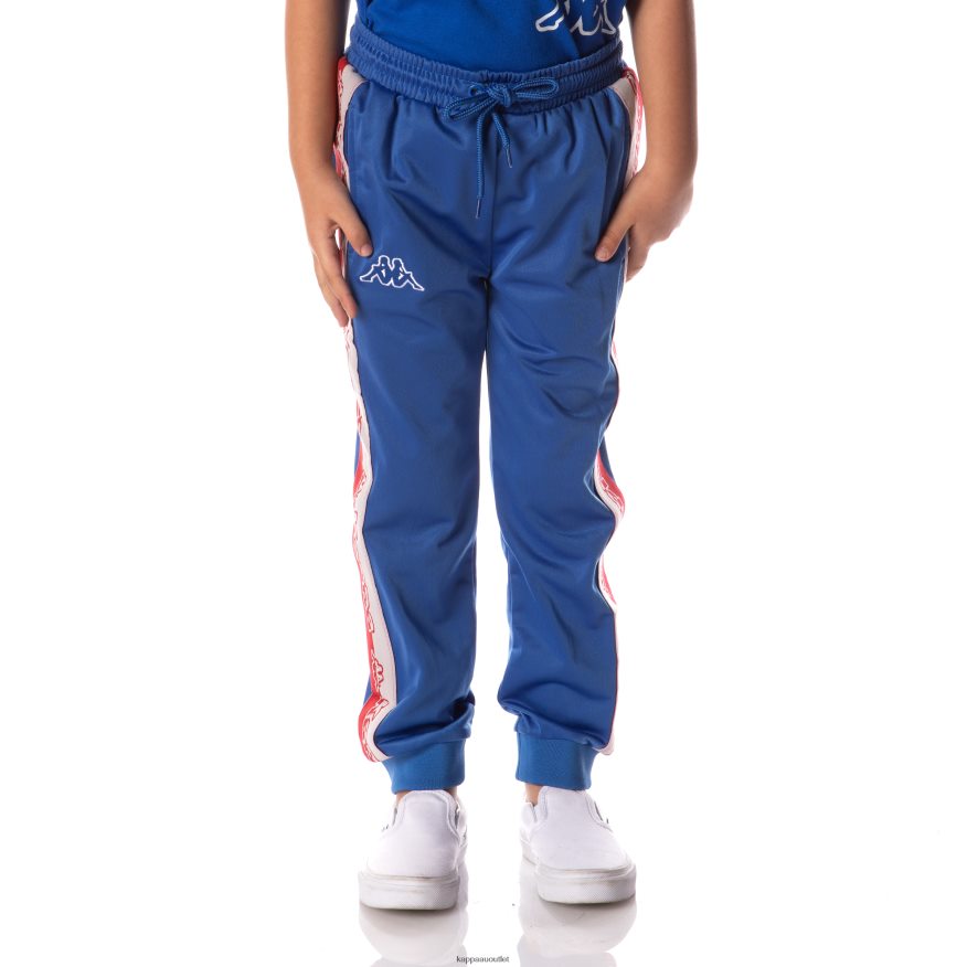 Kappa Kids Logo Tape Dalic Trackpants Blue R0HPN8468