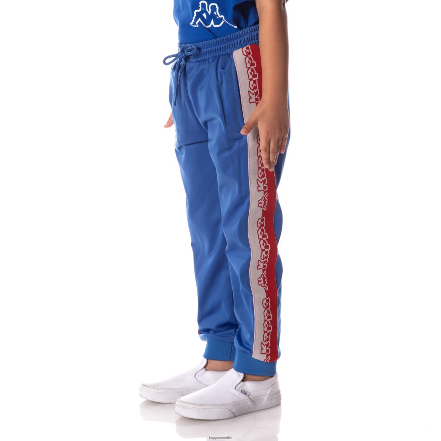 Kappa Kids Logo Tape Dalic Trackpants Blue R0HPN8468