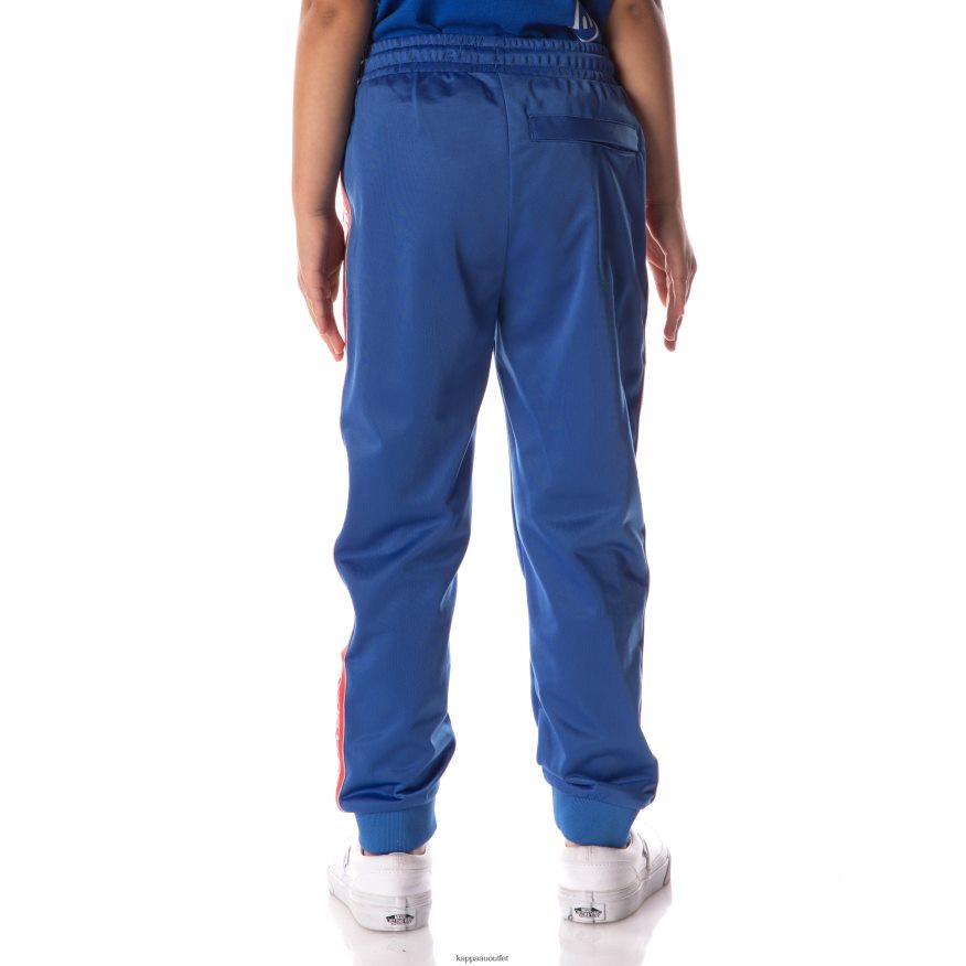 Kappa Kids Logo Tape Dalic Trackpants Blue R0HPN8468