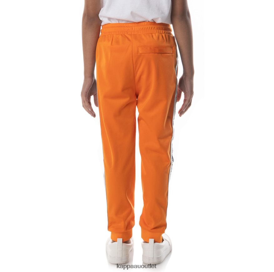 Kappa Kids Logo Tape Dalic Trackpants Orange R0HPN8467