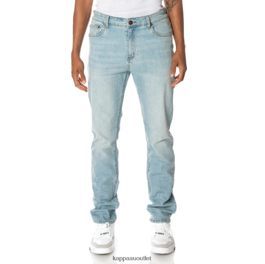 Kappa Men Authentic Blue Jean Light Wash R0HPN8279