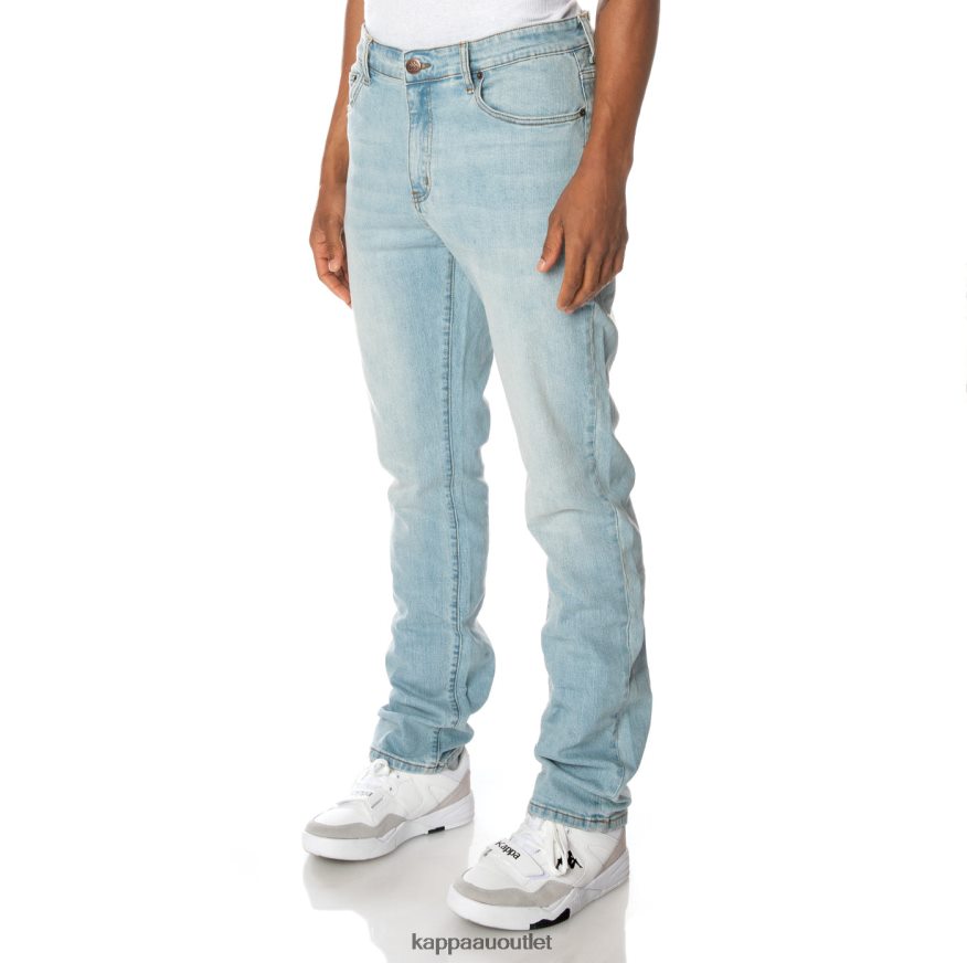 Kappa Men Authentic Blue Jean Light Wash R0HPN8279