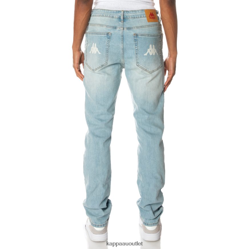 Kappa Men Authentic Blue Jean Light Wash R0HPN8279