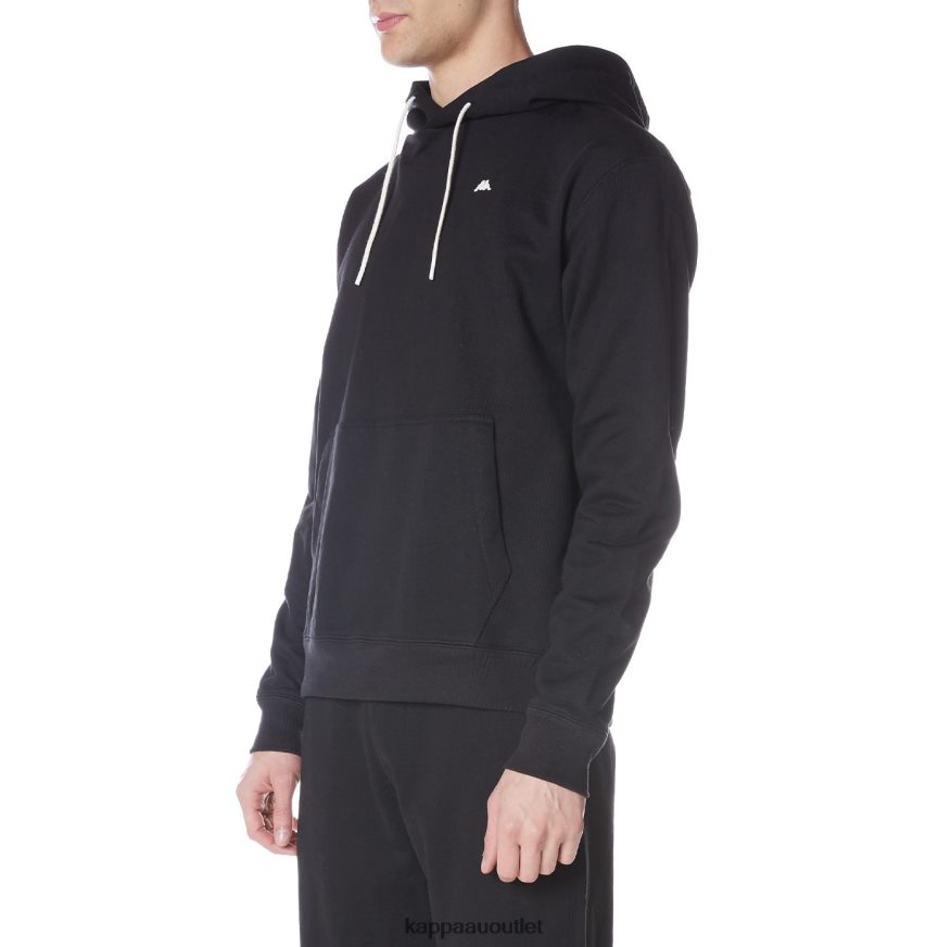 Kappa Men Robe Giovani Gramys Hoodie Black R0HPN850