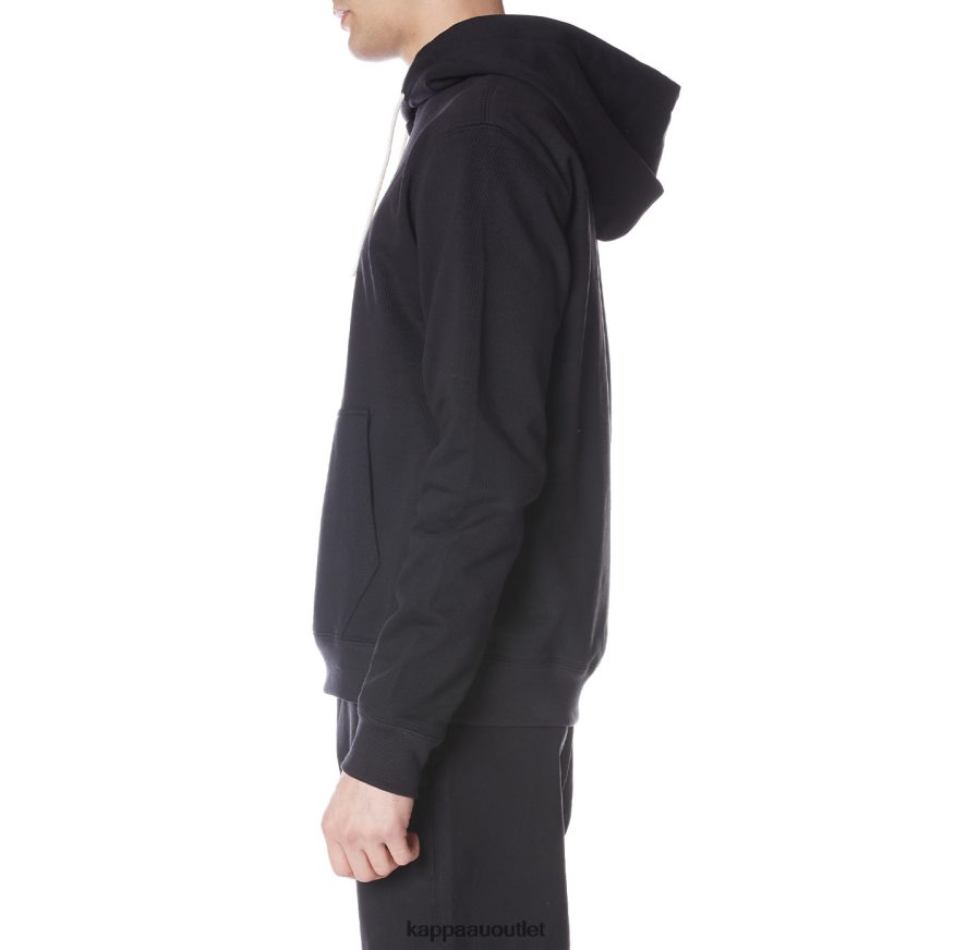Kappa Men Robe Giovani Gramys Hoodie Black R0HPN850