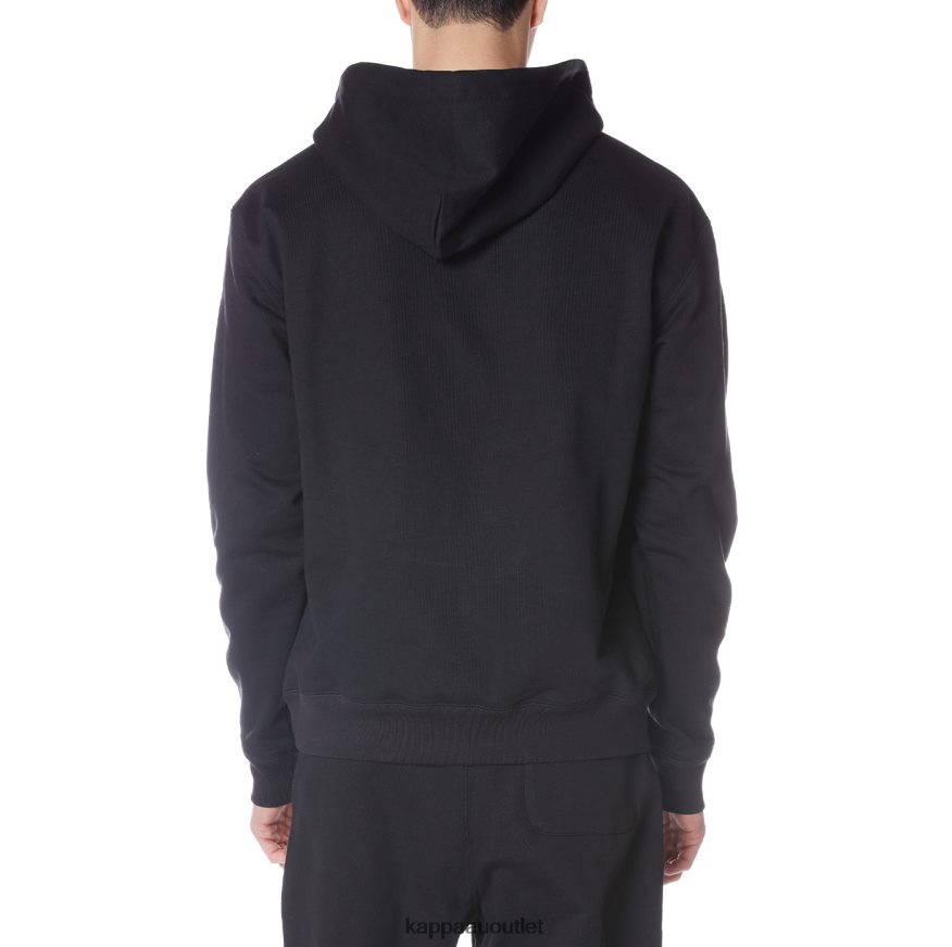 Kappa Men Robe Giovani Gramys Hoodie Black R0HPN850