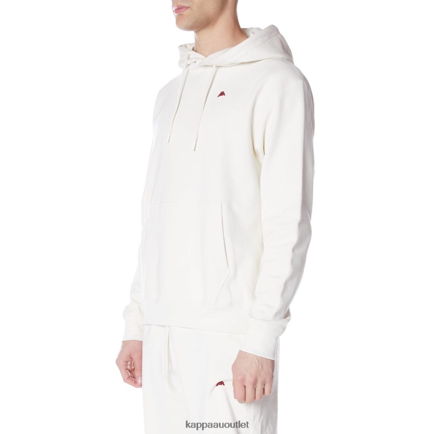 Kappa Men Robe Giovani Gramys Hoodie Cream R0HPN848