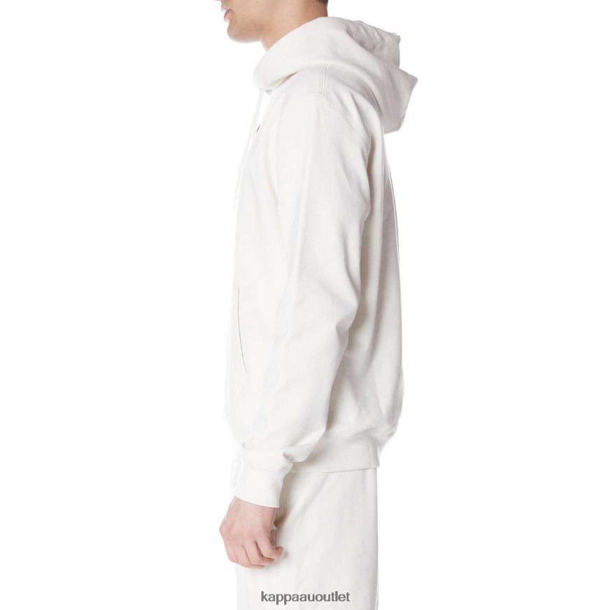 Kappa Men Robe Giovani Gramys Hoodie Cream R0HPN848