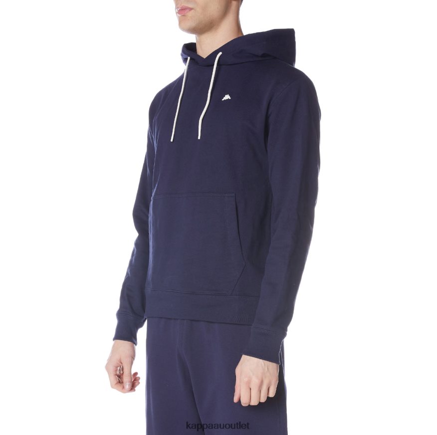 Kappa Men Robe Giovani Gramys Hoodie Navy R0HPN854