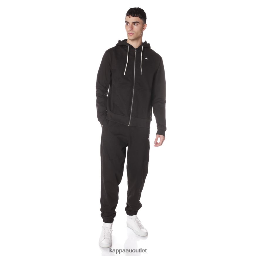 Kappa Men Robe Giovani Portos Hoodie Black R0HPN851