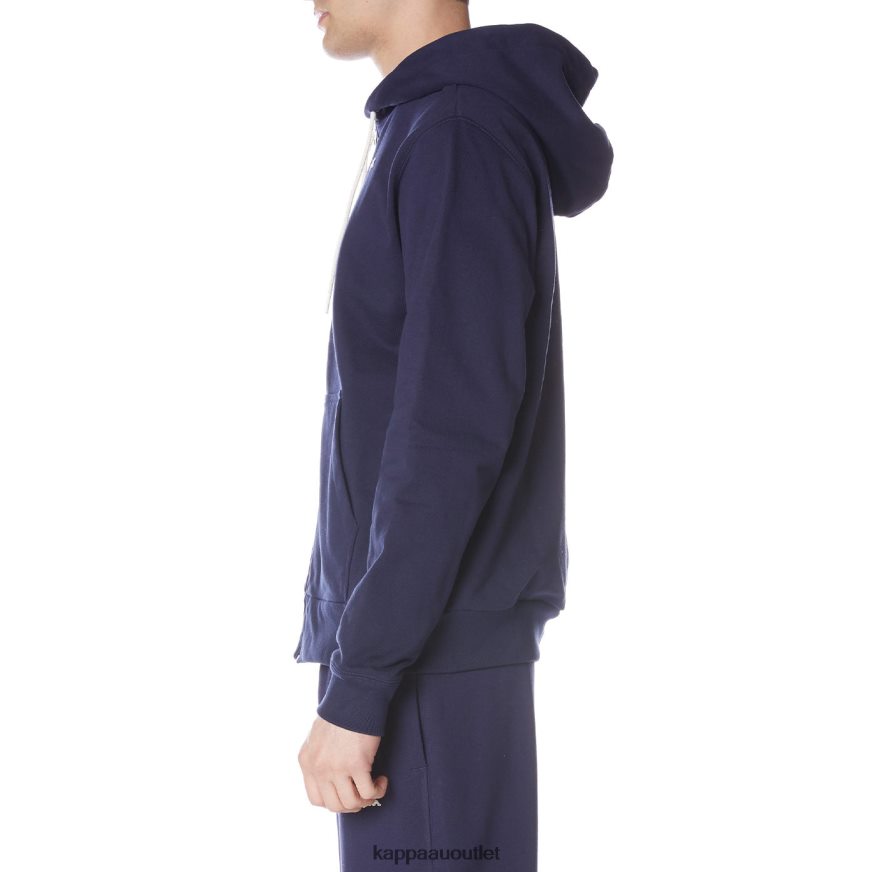 Kappa Men Robe Giovani Portos Hoodie Navy R0HPN849