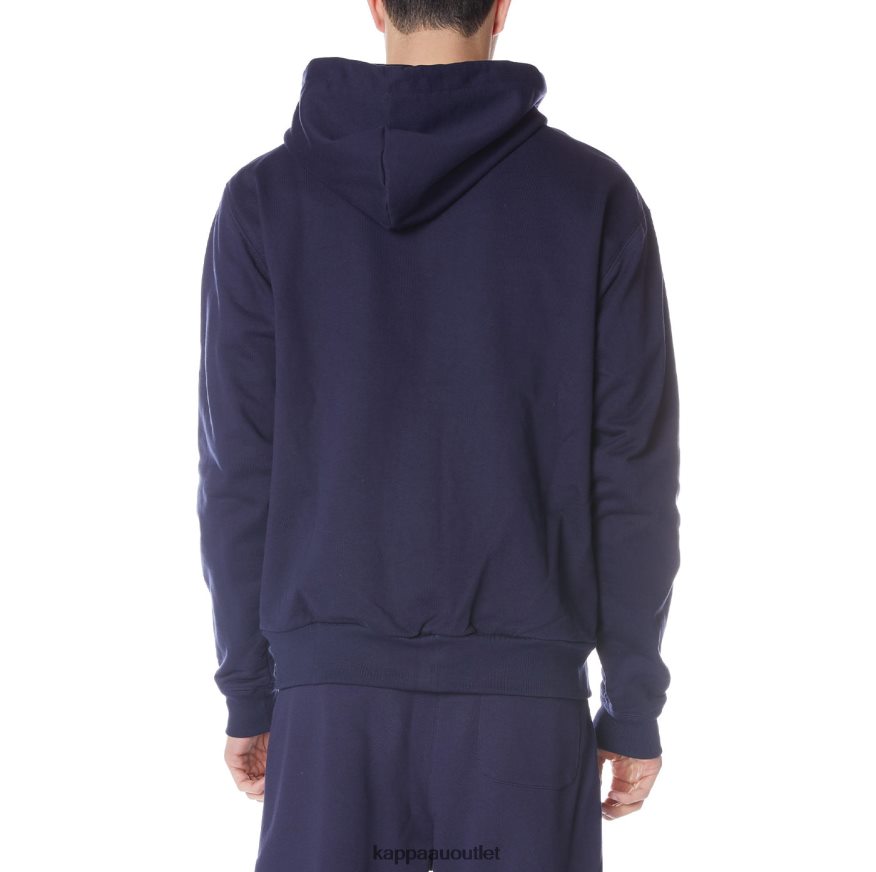 Kappa Men Robe Giovani Portos Hoodie Navy R0HPN849