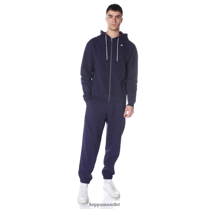 Kappa Men Robe Giovani Portos Hoodie Navy R0HPN849