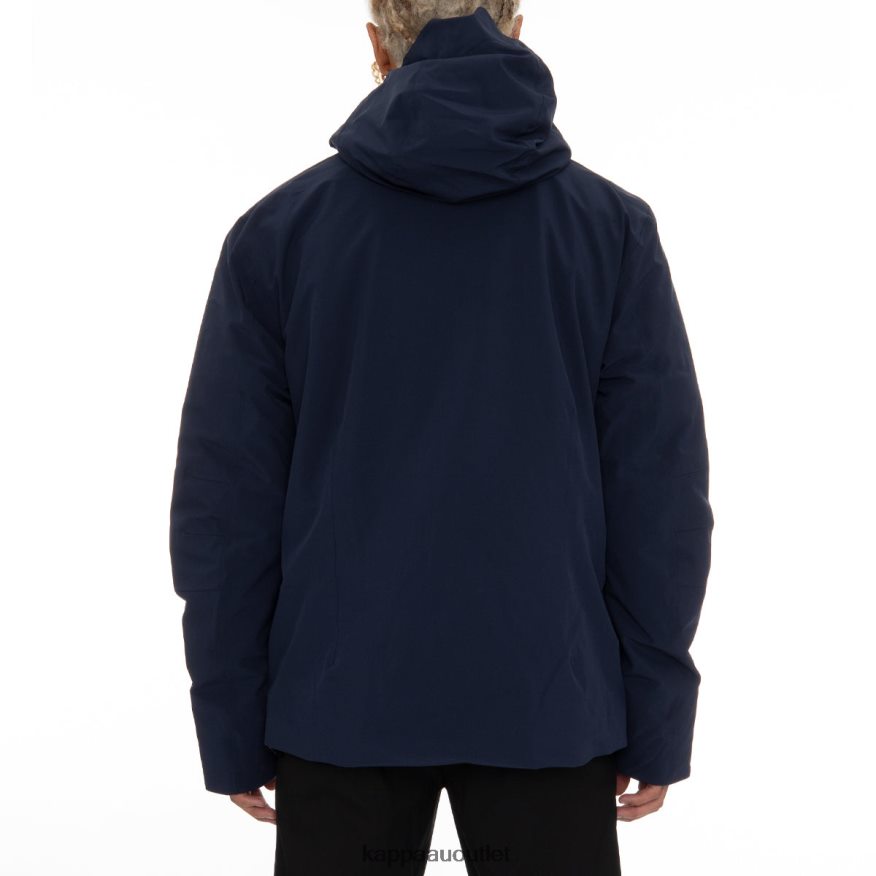 Kappa Men 6Cento 606 Ski Jacket Blue Black R0HPN882