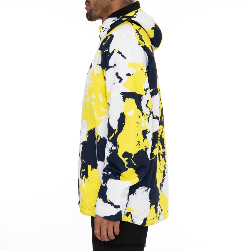 Kappa Men 6Cento 660F Ski Jacket Blue Yellow R0HPN883