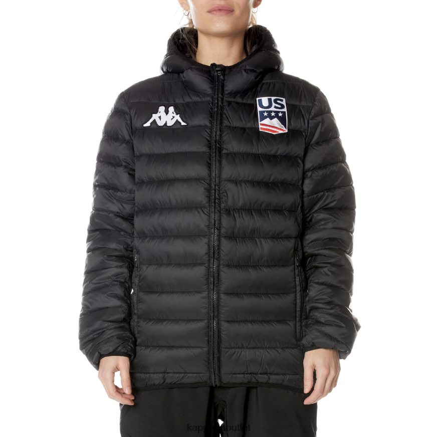 Kappa Men Aeshek US Ski Jacket Black R0HPN879