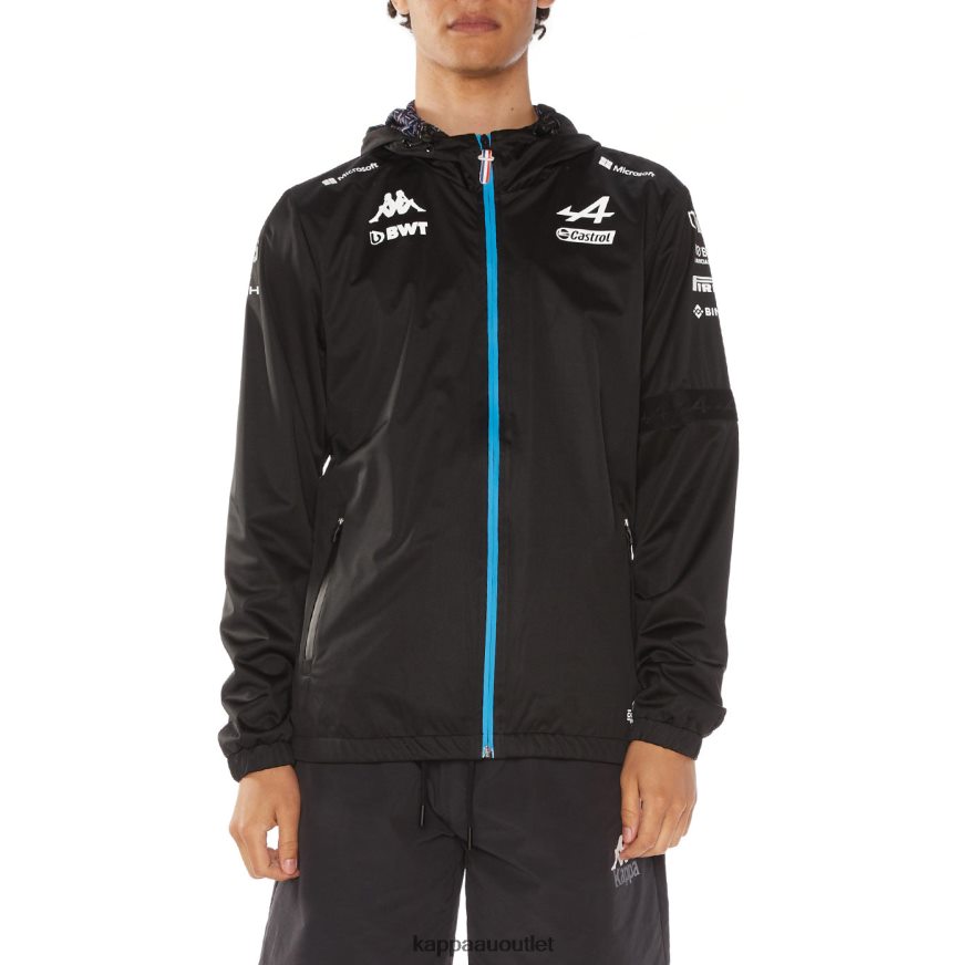 Kappa Men Arafi Alpine F1 Jacket Black R0HPN877