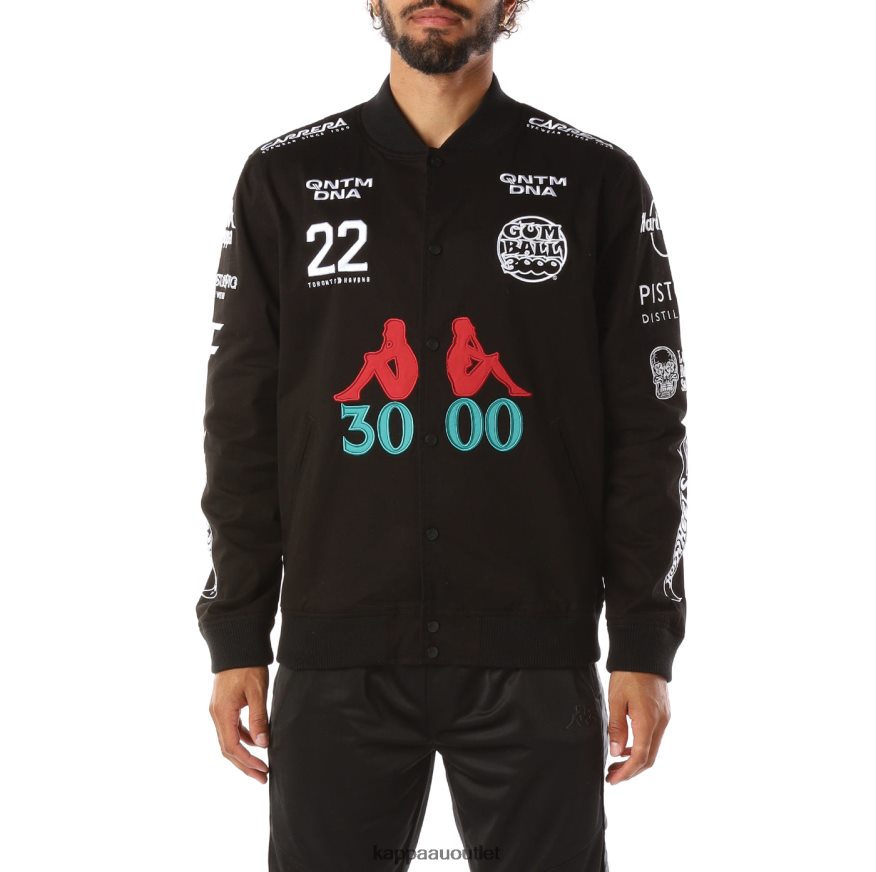 Kappa Men Authentic Gumball Glinket Jacket Black R0HPN887