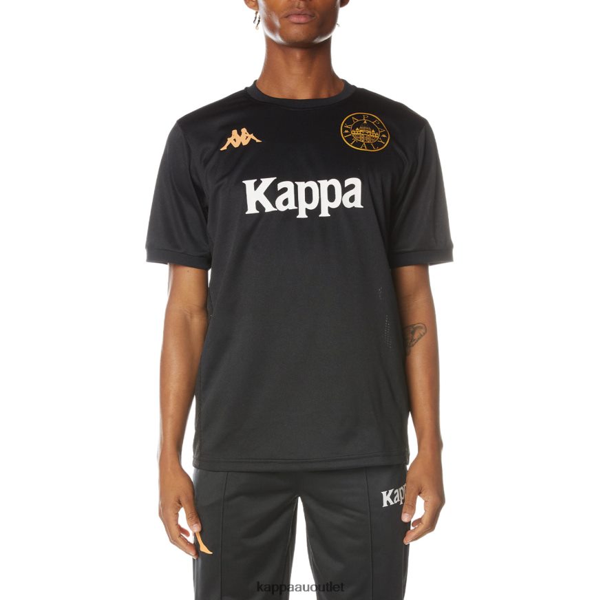 Kappa Men Authentic Arnold Jersey Jet Black R0HPN8213