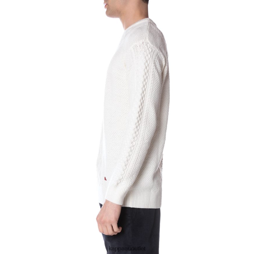 Kappa Men Robe Giovani Acrab Pullover Cream R0HPN898