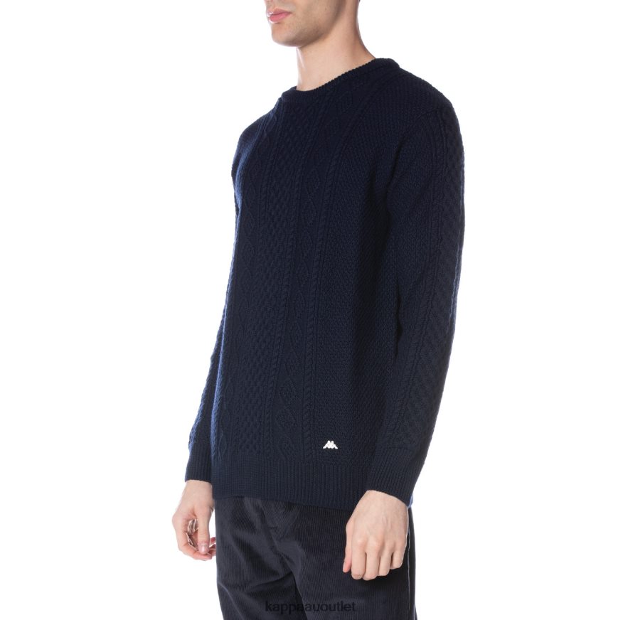 Kappa Men Robe Giovani Acrab Pullover Navy R0HPN899