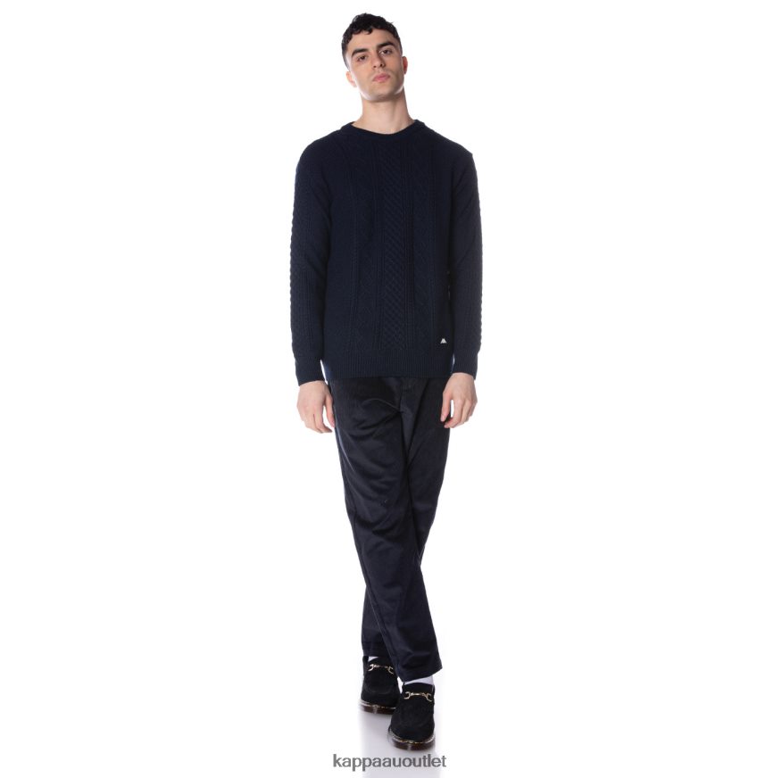 Kappa Men Robe Giovani Acrab Pullover Navy R0HPN899