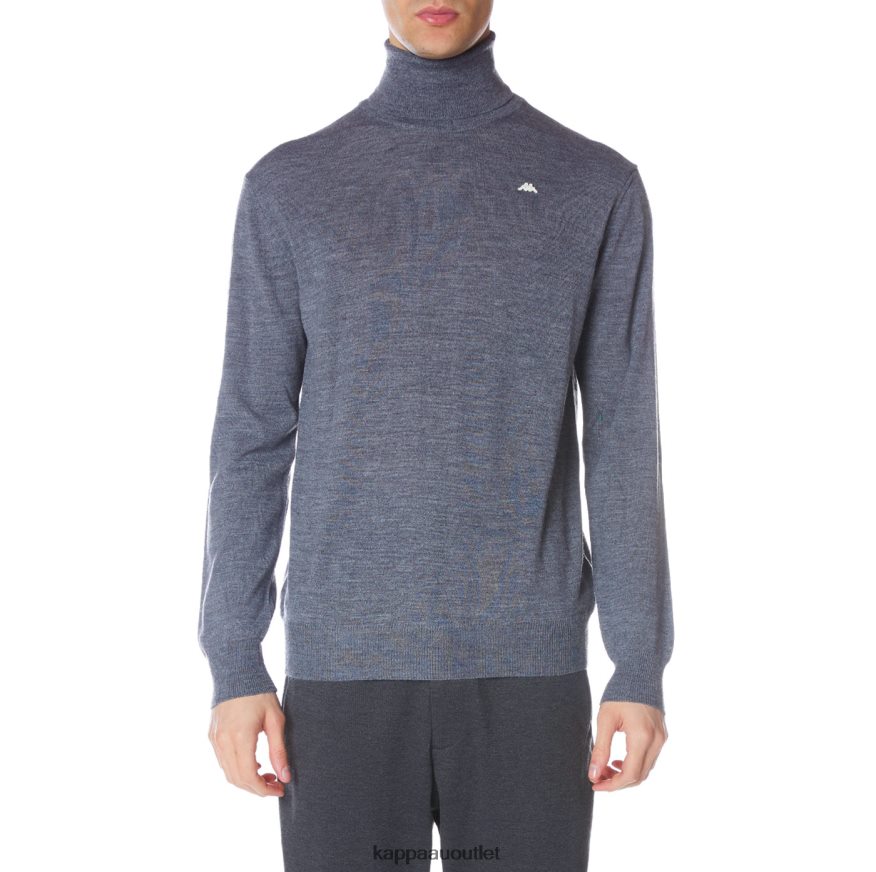 Kappa Men Robe Giovani Deiron Turtleneck Light Grey R0HPN894