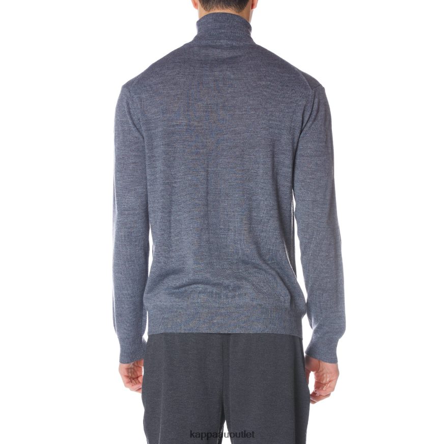 Kappa Men Robe Giovani Deiron Turtleneck Light Grey R0HPN894