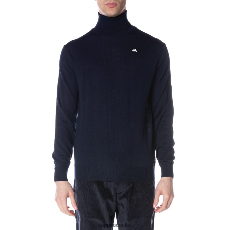 Kappa Men Robe Giovani Deiron Turtleneck Navy R0HPN895