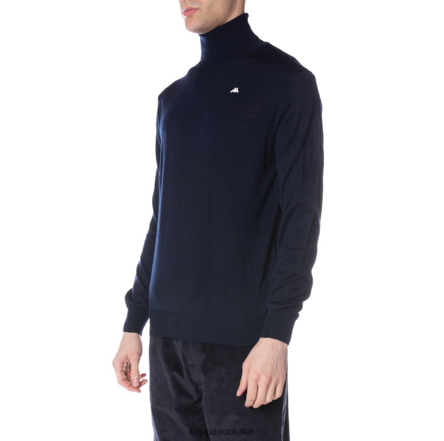 Kappa Men Robe Giovani Deiron Turtleneck Navy R0HPN895