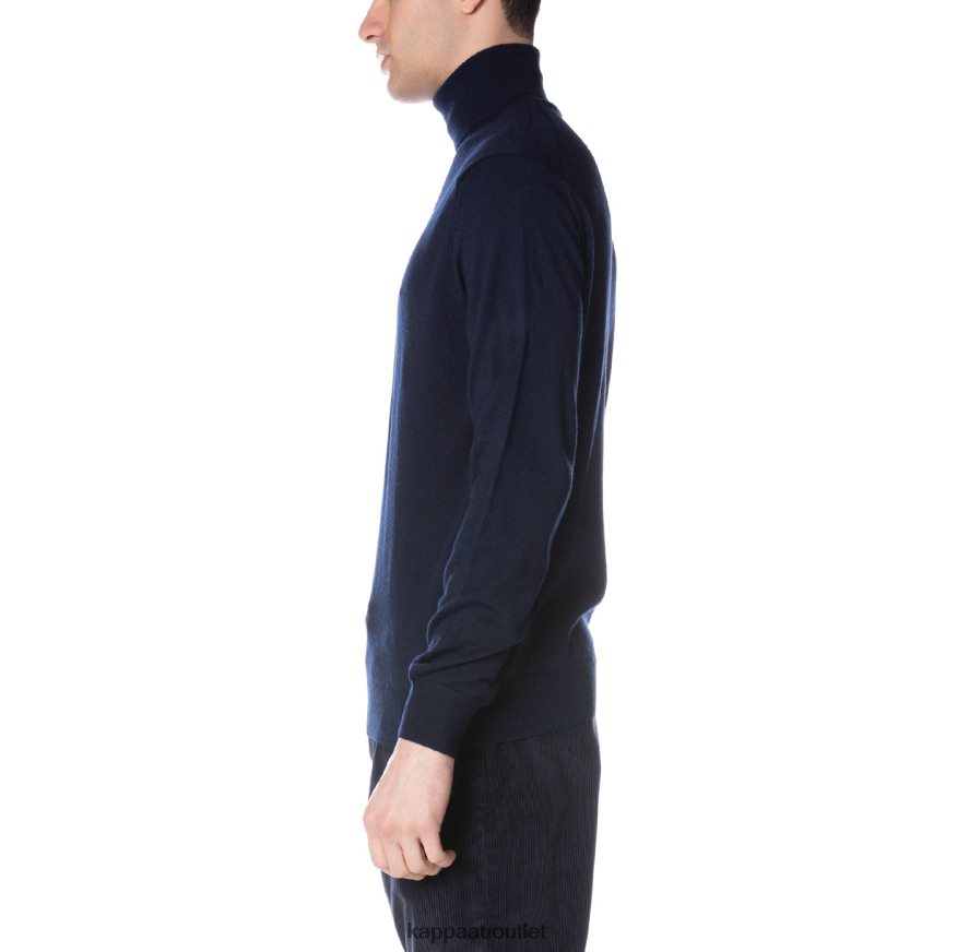 Kappa Men Robe Giovani Deiron Turtleneck Navy R0HPN895