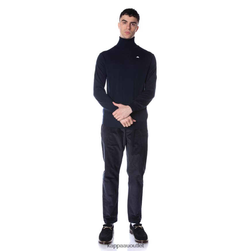 Kappa Men Robe Giovani Deiron Turtleneck Navy R0HPN895