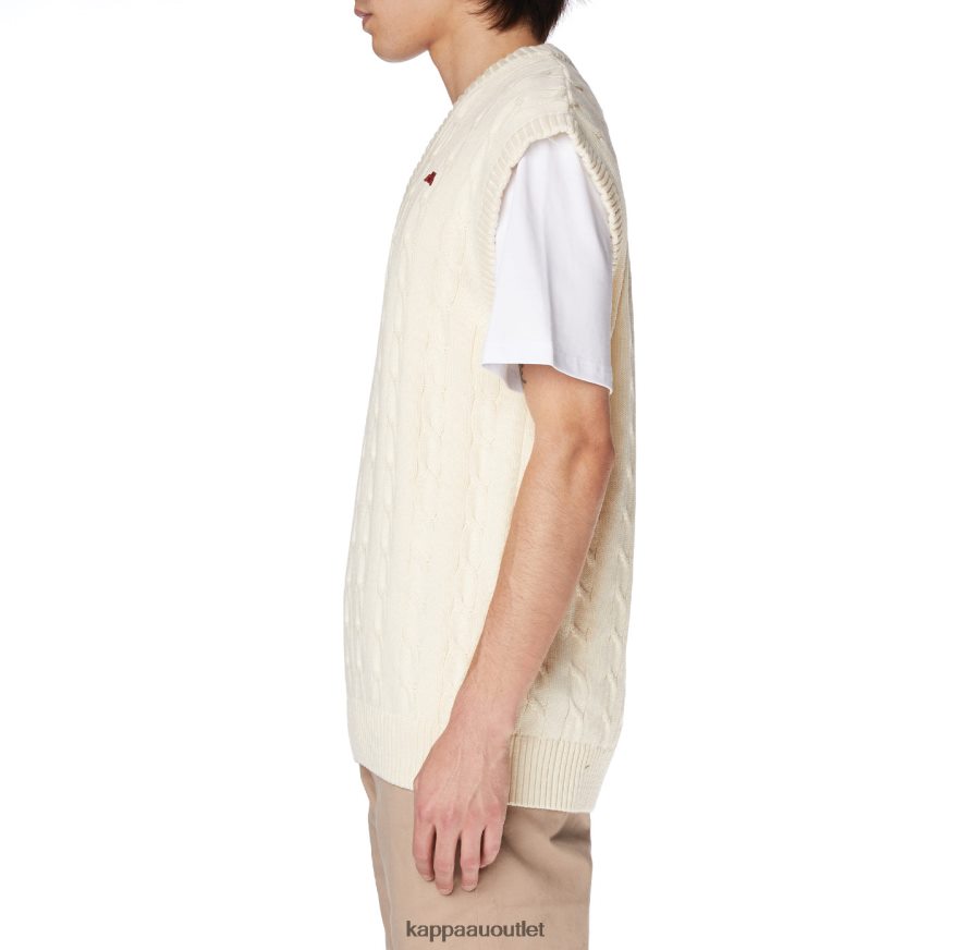 Kappa Men Robe Giovani Nembus Vest Cream R0HPN891