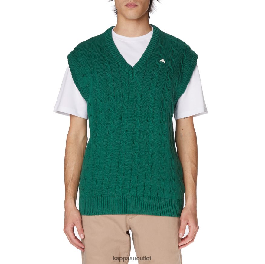 Kappa Men Robe Giovani Nembus Vest Green R0HPN892