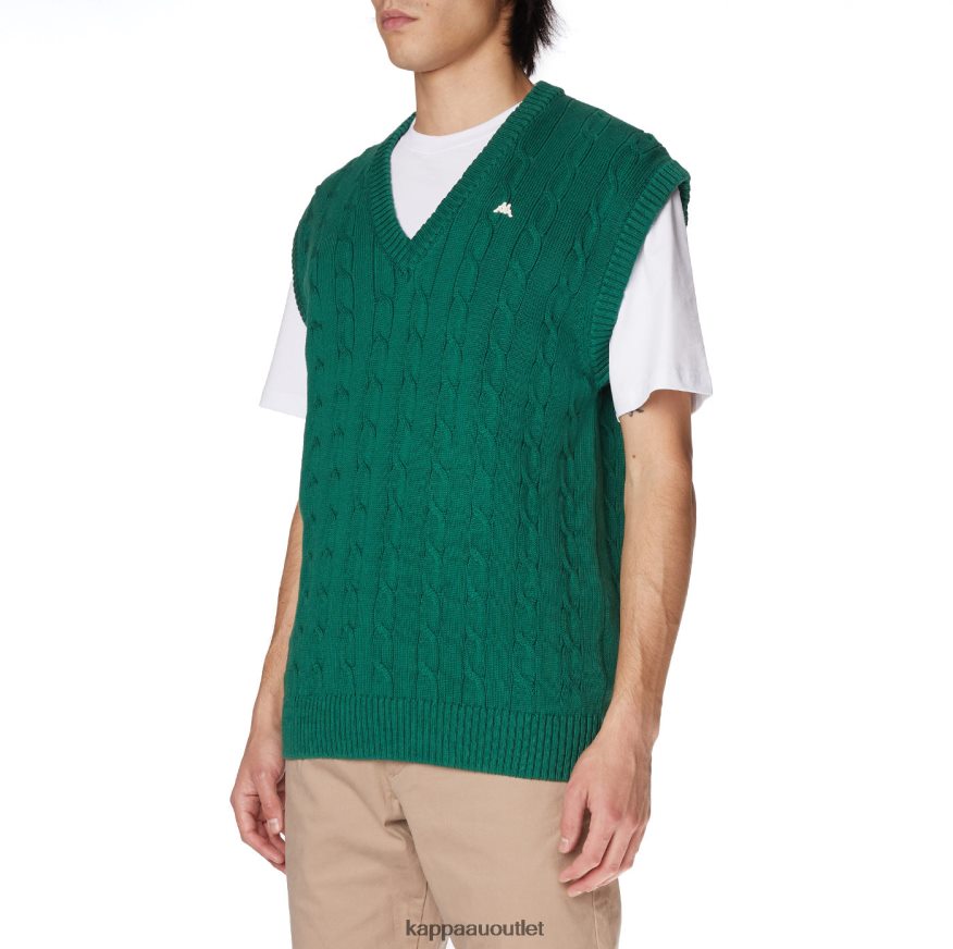 Kappa Men Robe Giovani Nembus Vest Green R0HPN892