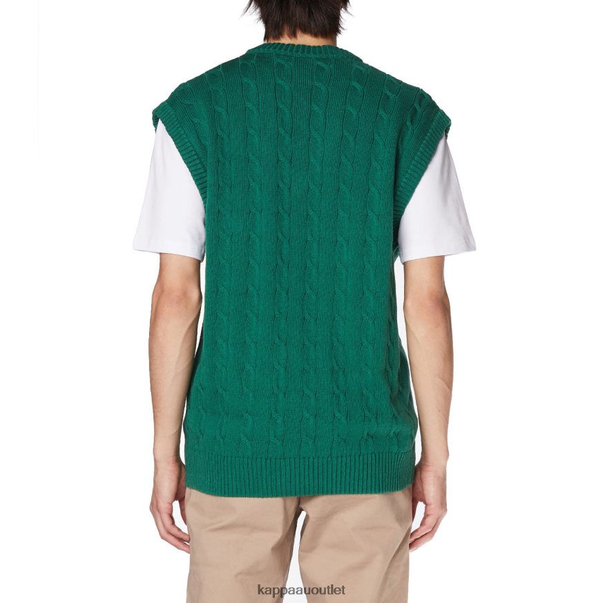 Kappa Men Robe Giovani Nembus Vest Green R0HPN892