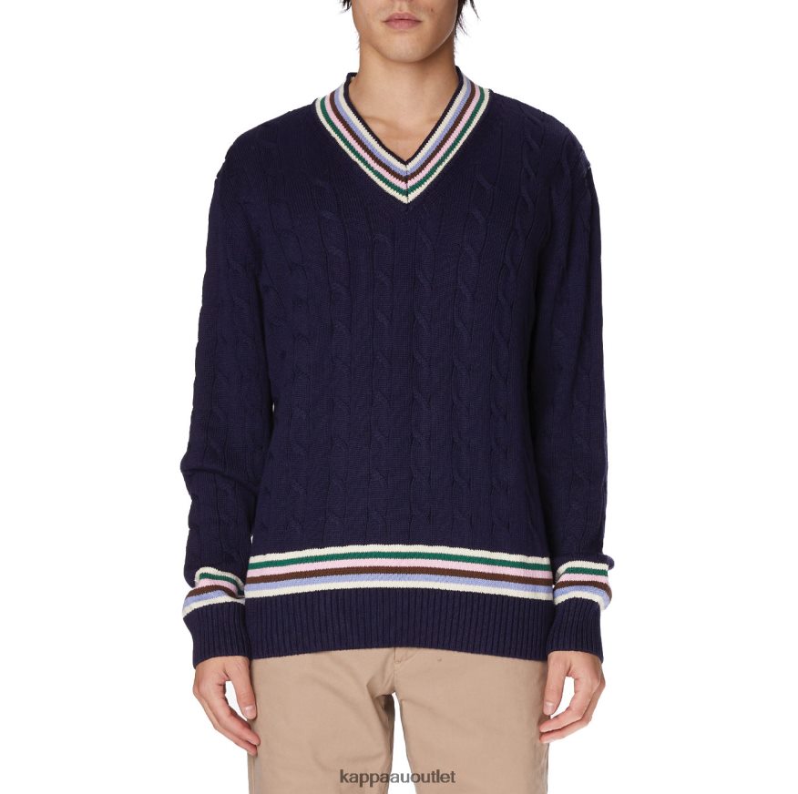 Kappa Men Robe Giovani Nunki Sweater Navy R0HPN889