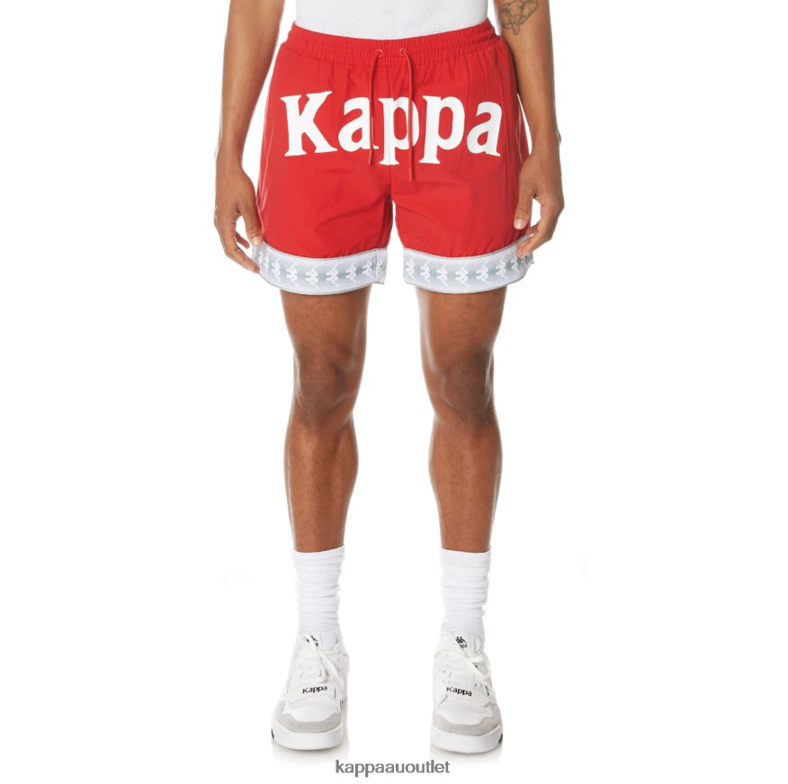 Kappa Men 222 Banda Calband Swim Shorts Red R0HPN8240