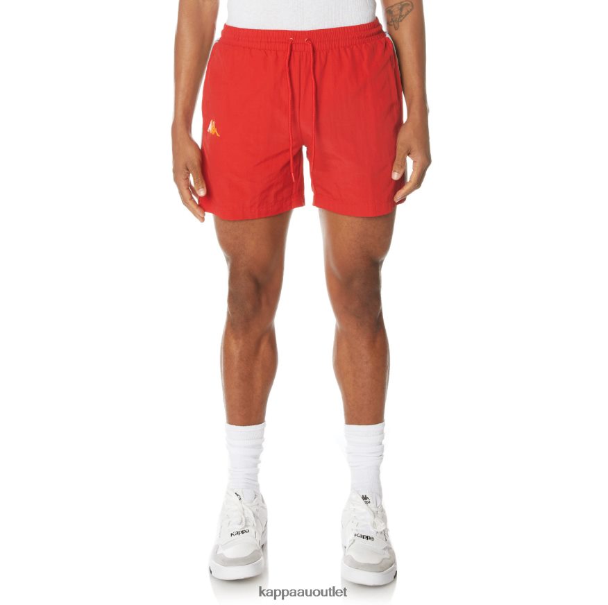 Kappa Men 222 Banda Corty Swim Shorts Red R0HPN8239