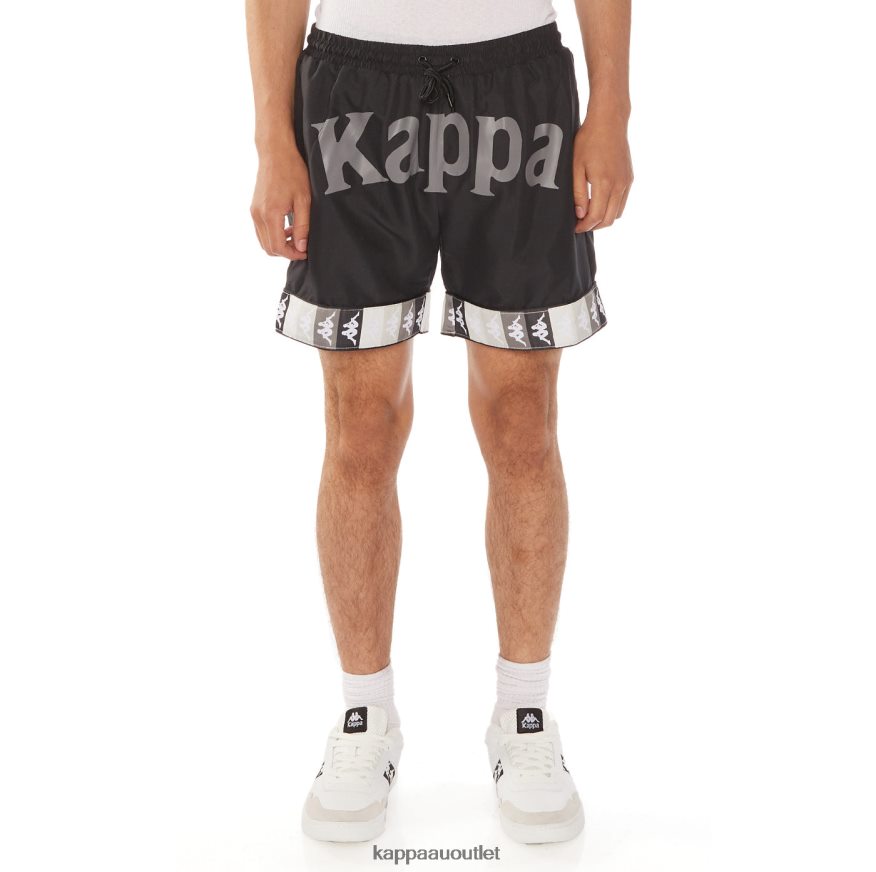 Kappa Men 222 Banda Eddie Swim Trunks Black Jet R0HPN8236