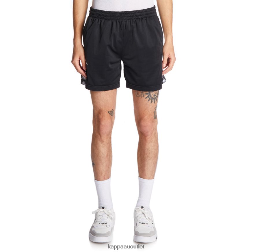Kappa Men 222 Banda Jace Shorts Black Jet R0HPN8225